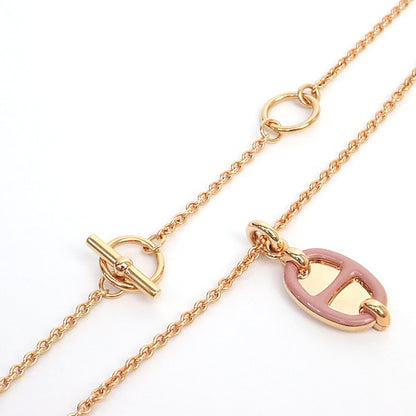 Hermès Mini Maillon PM Rose Plated Necklace Size ONE SIZE