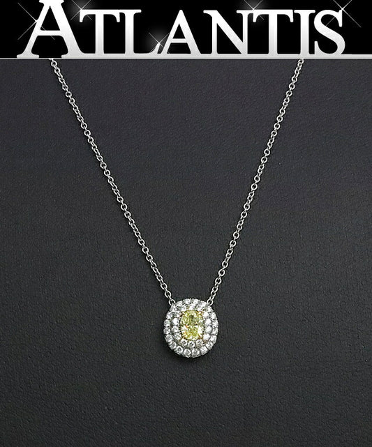 TIFFANY&Co. Soleste Fancy Diamond Necklace Size ONE SIZE