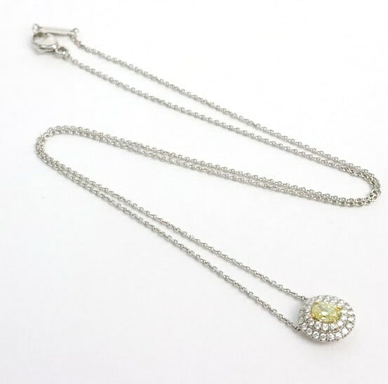 TIFFANY&Co. Soleste Fancy Diamond Necklace Size ONE SIZE