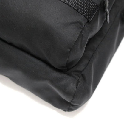 PRADA Triangle Logo Nylon Shoulder Bag Black Size ONE SIZE