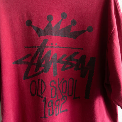 Stussy 90S Double-sided T-shirt Size L
