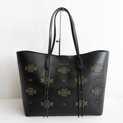 Polo Ralph Lauren Native Leather Tote Bag Black