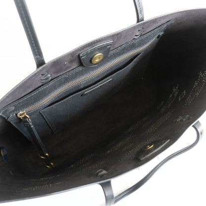 Polo Ralph Lauren Native Leather Tote Bag Black