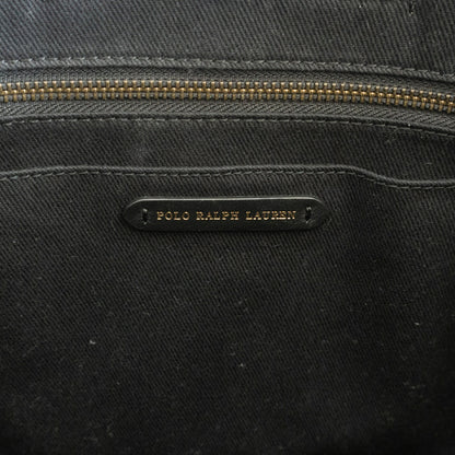 Polo Ralph Lauren Native Leather Tote Bag Black