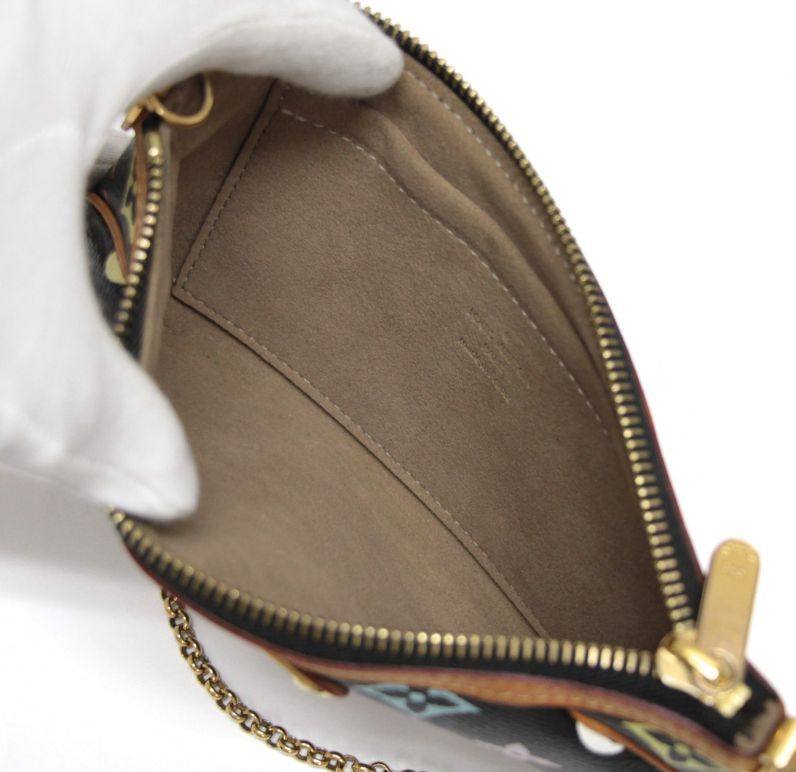 Louis Vuitton Multicolor Pochette MM Pouch Size ONE SIZE