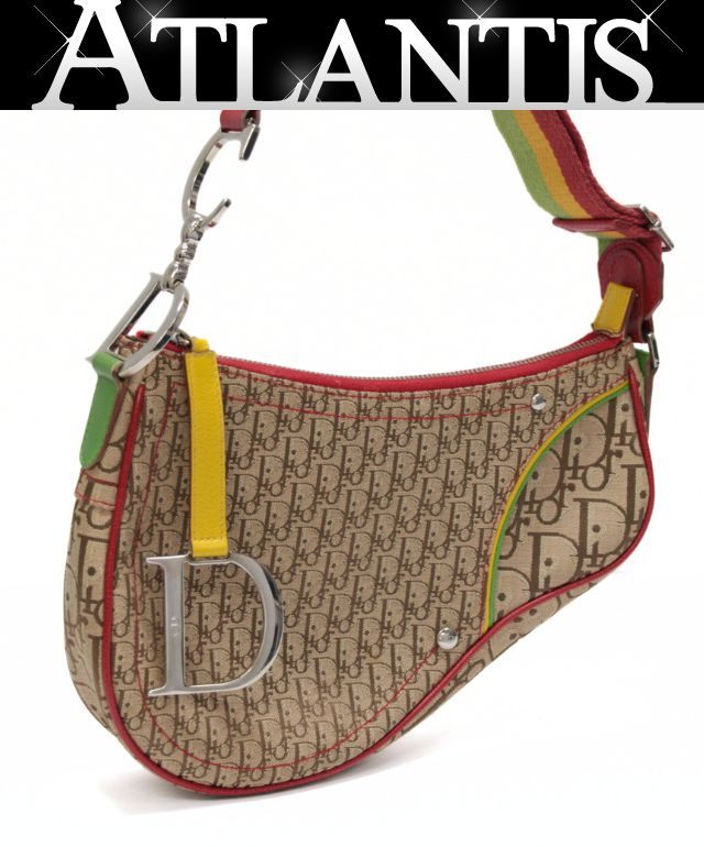 Christian Dior Rasta Trotter Canvas Bag Multi Size ONE SIZE