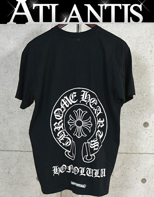CHROME HEARTS Horseshoe Pocket T-Shirt Black Size L