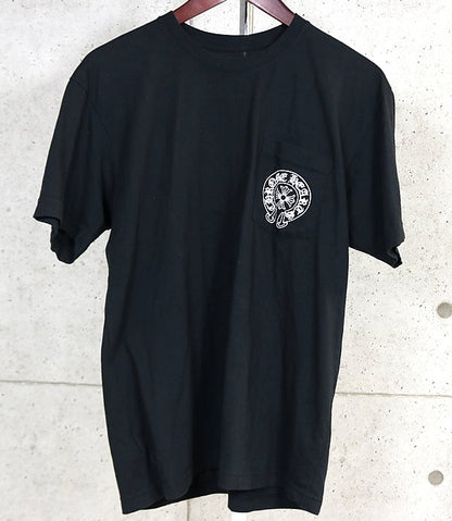 CHROME HEARTS Horseshoe Pocket T-Shirt Black Size L