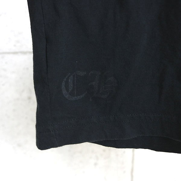 CHROME HEARTS Horseshoe Pocket T-Shirt Black Size L