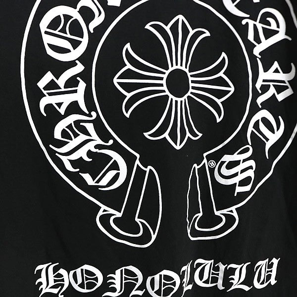 CHROME HEARTS Horseshoe Pocket T-Shirt Black Size L