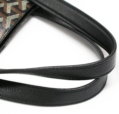 GOYARD Volnaire PVC Leather Tote Bag Black Size ONE SIZE
