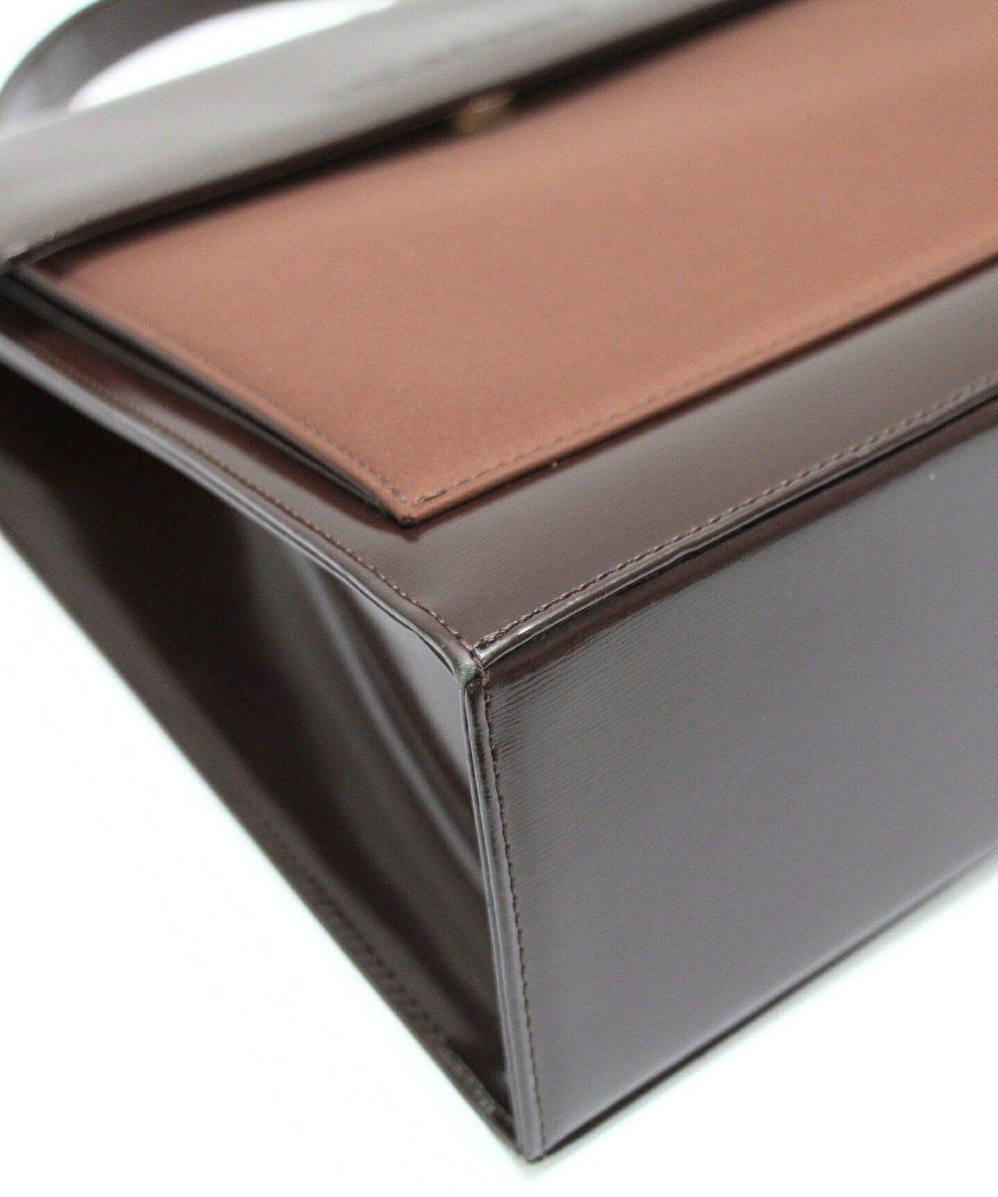 YVES SAINT LAURENT Vintage Handbag Brown Size ONE SIZE