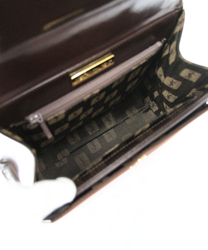 YVES SAINT LAURENT Vintage Handbag Brown Size ONE SIZE