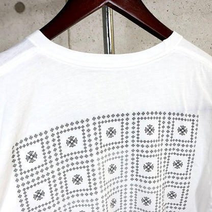 CHROME HEARTS CH Plus Pocket T-Shirt White Cotton Size M