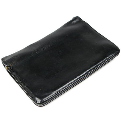 CHROME HEARTS 2ZIP Cross Button Wallet Black Size ONE SIZE
