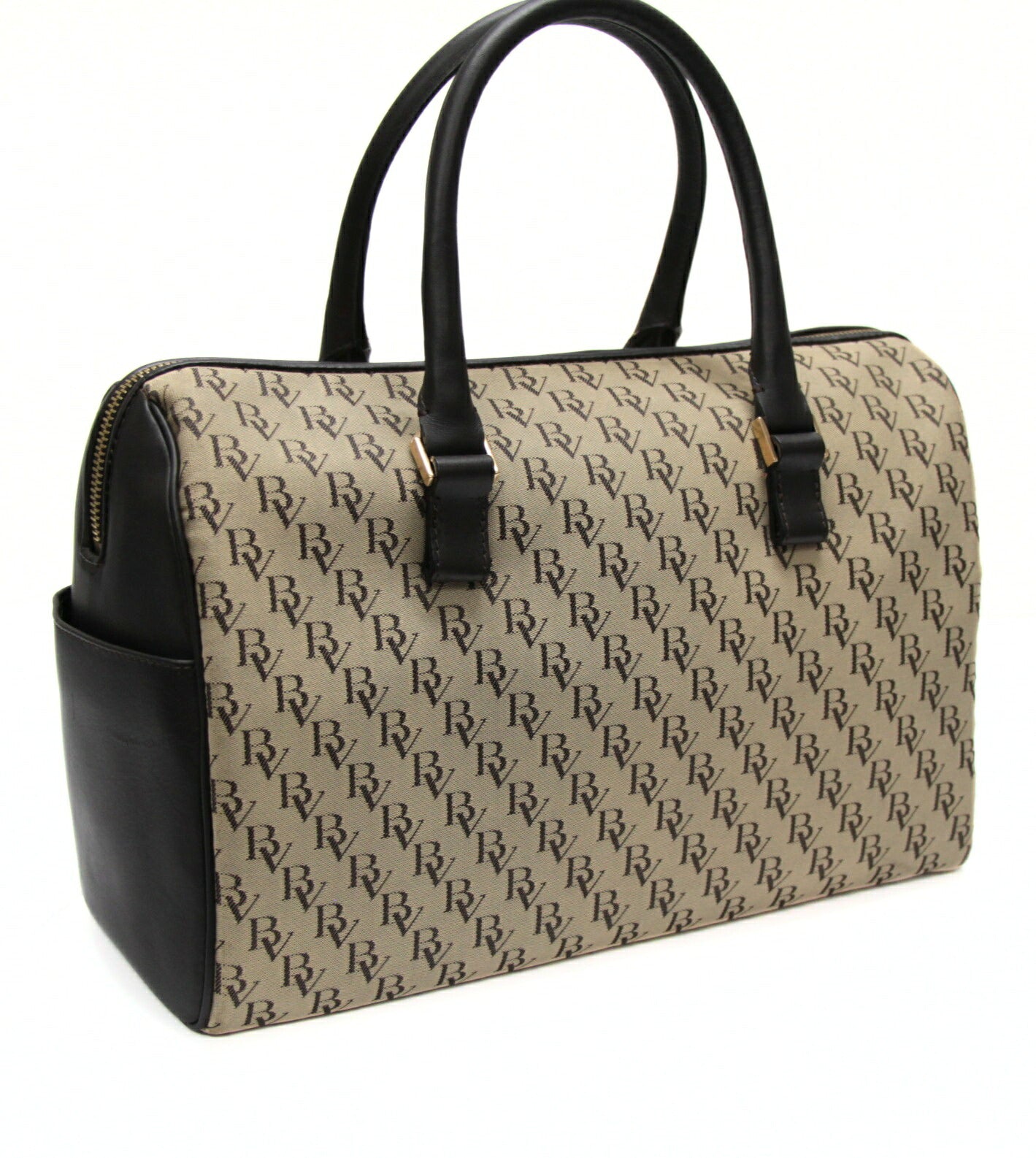 BOTTEGA VENETA Vintage 2WAY Canvas Bag Brown Size ONE SIZE