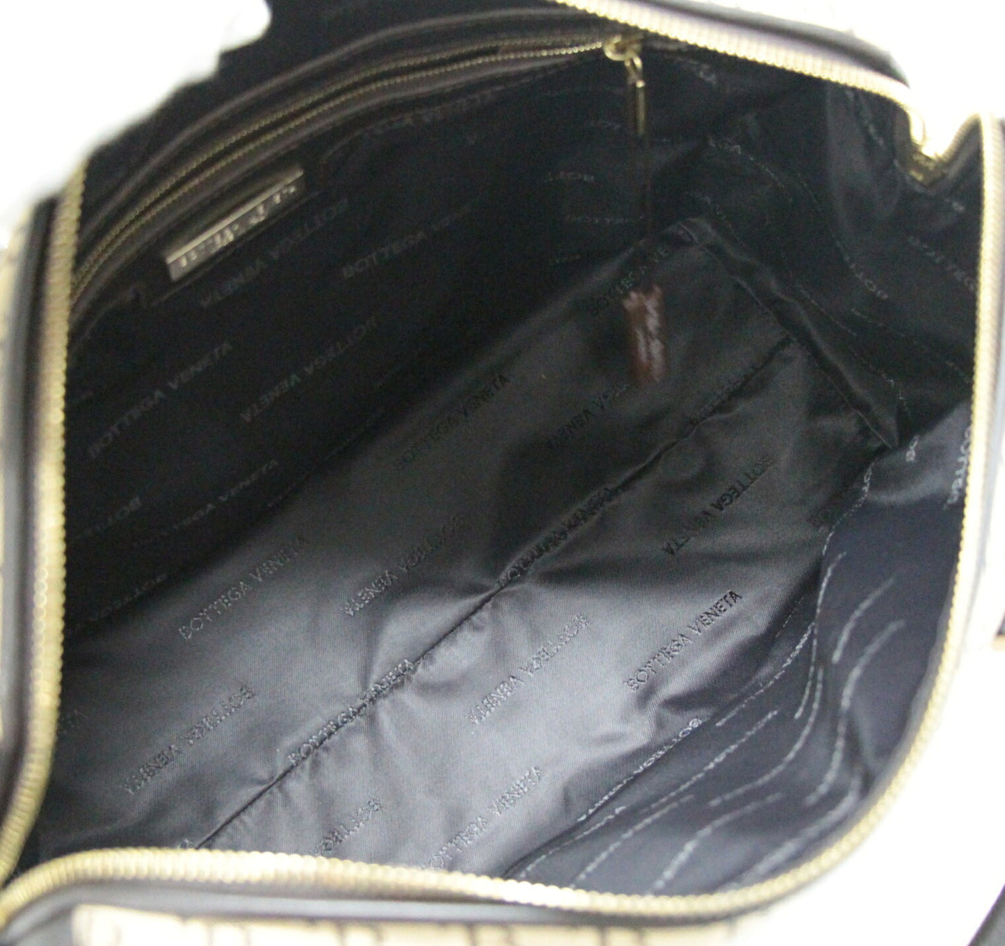 BOTTEGA VENETA Vintage 2WAY Canvas Bag Brown Size ONE SIZE