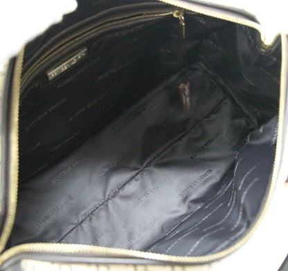 BOTTEGA VENETA Vintage 2WAY Canvas Bag Brown Size ONE SIZE