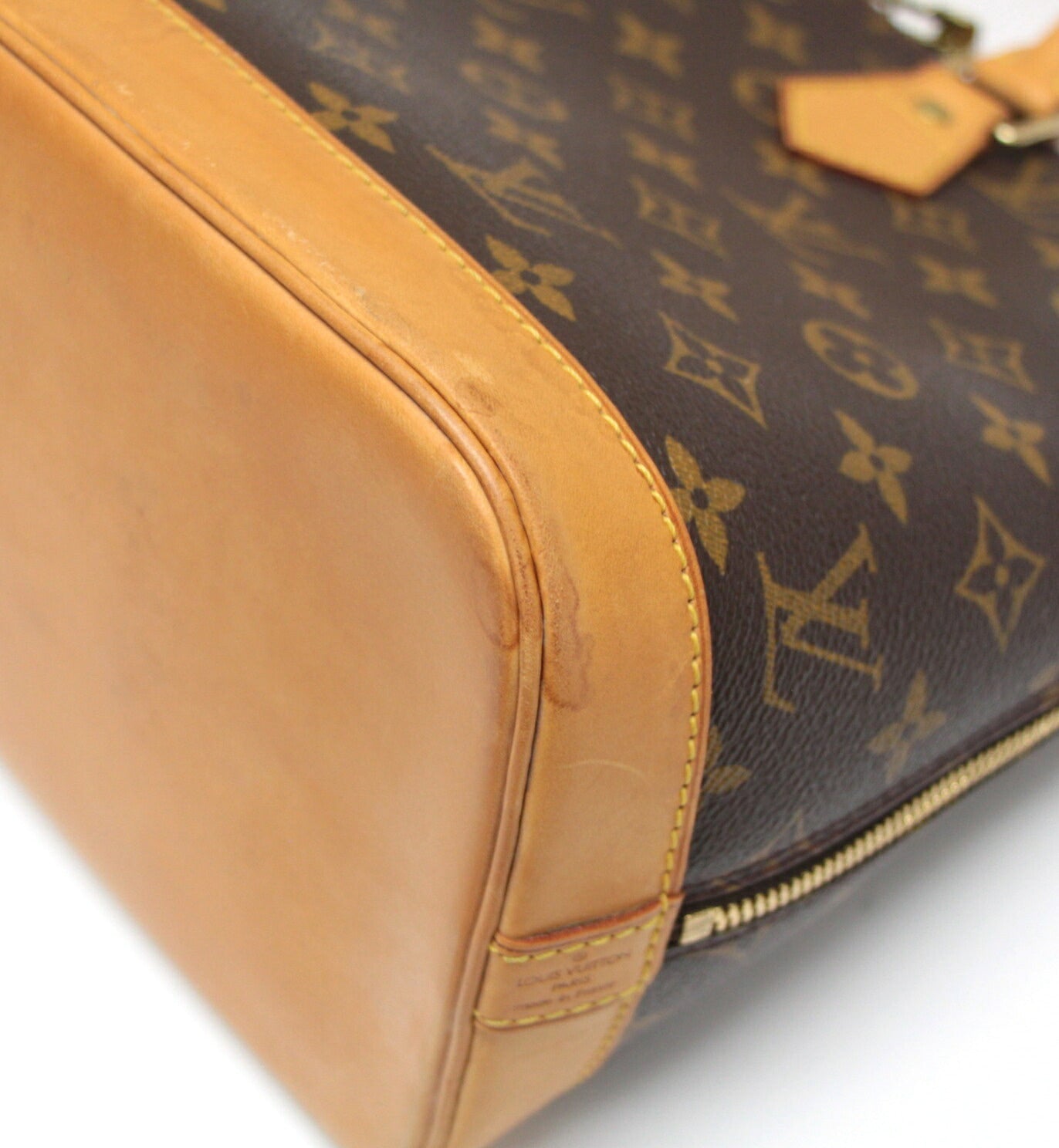 Louis Vuitton Monogram Alma PM Handbag Brown Size ONE SIZE