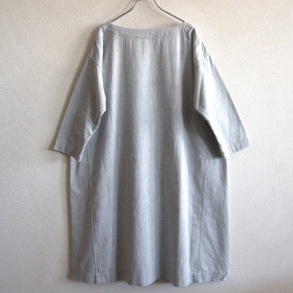 45R Umako Mixed Material Relaxed Dress