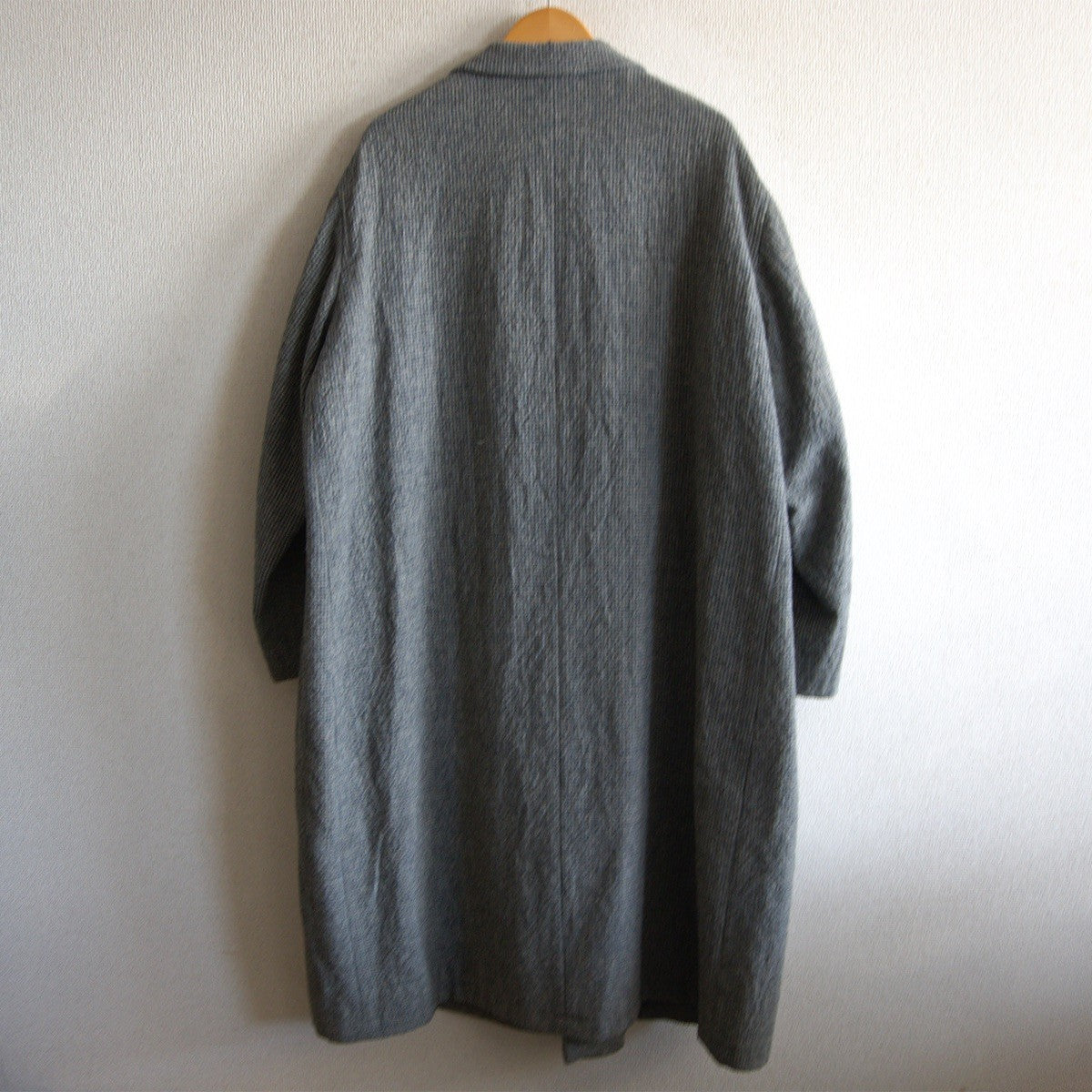 Y's for Men 90S Wool Tweed Long Coat Size L