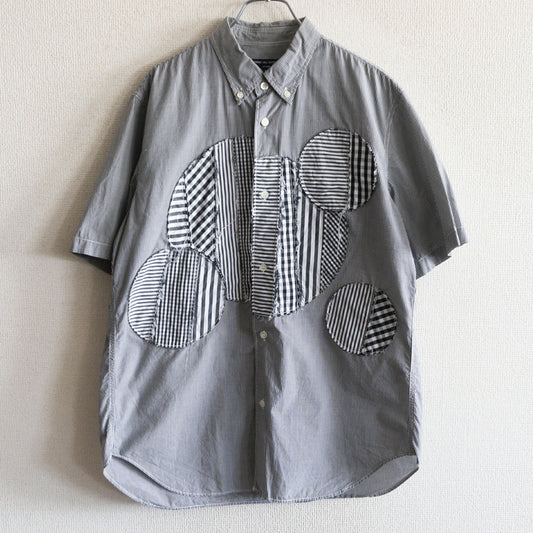 Comme des Garcons 15 Gingham Patchwork Shirt Size M