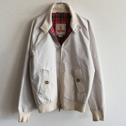 BARACUTA G9 Harrington Jacket Ivory Size 36