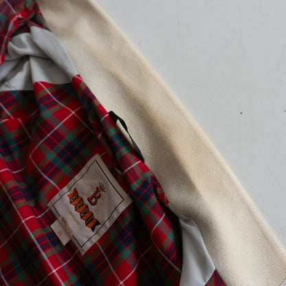 BARACUTA G9 Harrington Jacket Ivory Size 36