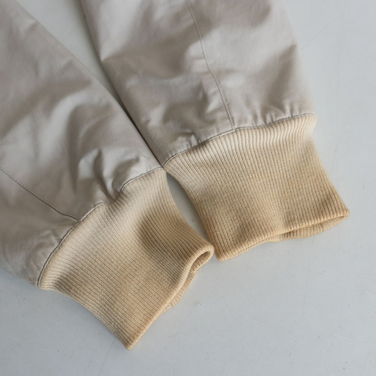 BARACUTA G9 Harrington Jacket Ivory Size 36