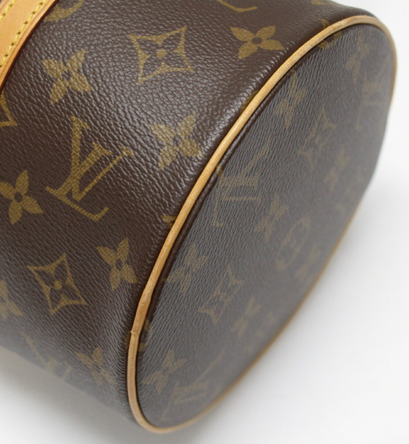 Louis Vuitton Monogram Papillon Handbag Brown Size ONE SIZE
