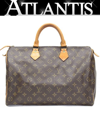 Louis Vuitton Monogram Speedy 35 Bag Brown Size ONE SIZE