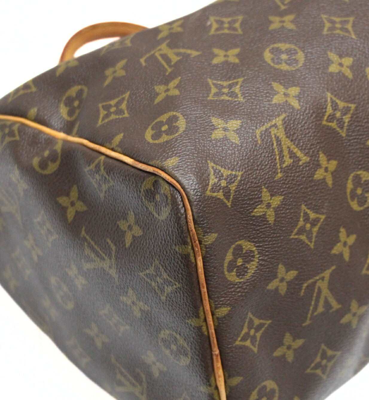 Louis Vuitton Monogram Speedy 35 Bag Brown Size ONE SIZE