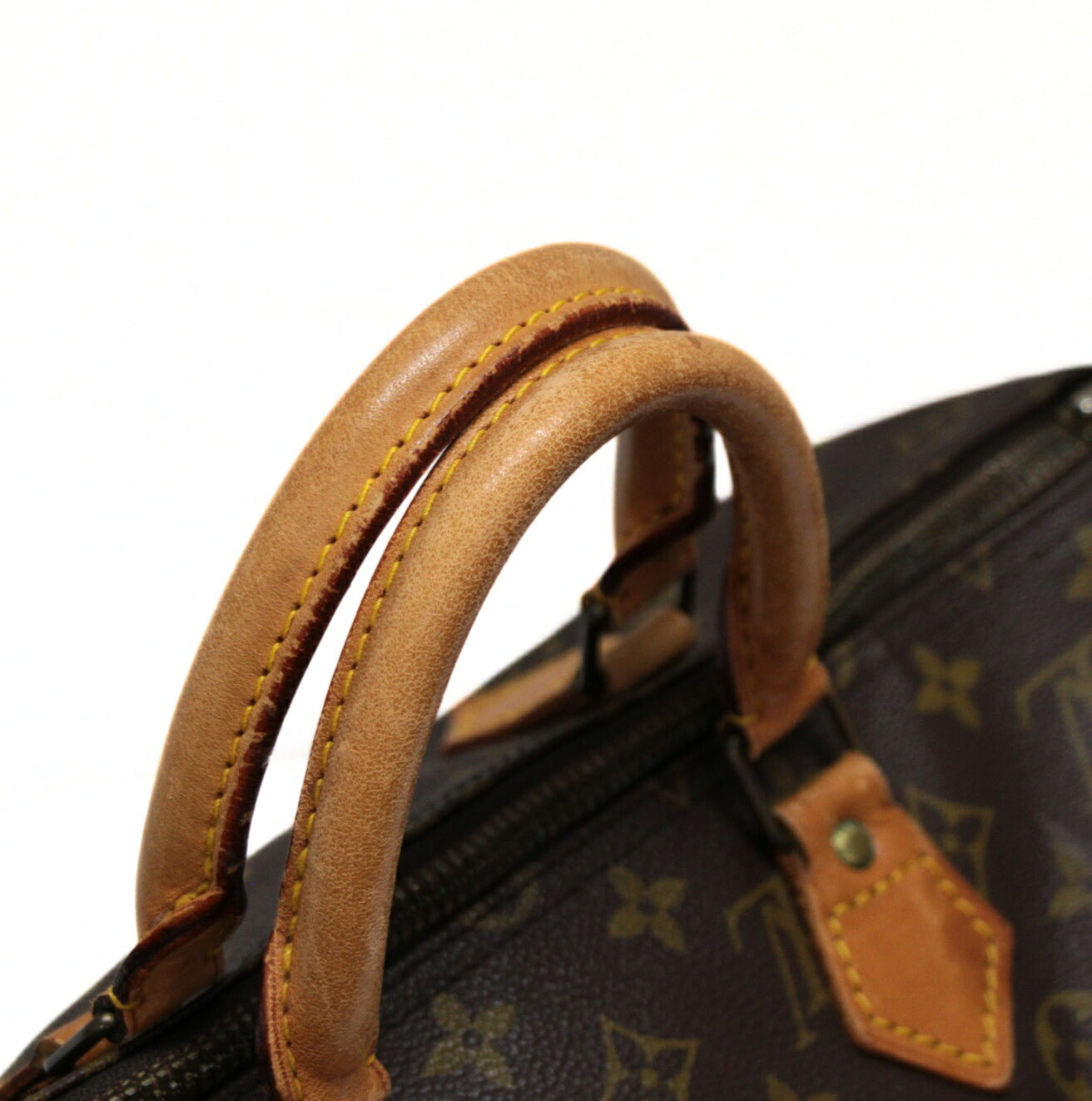 Louis Vuitton Monogram Speedy 35 Bag Brown Size ONE SIZE