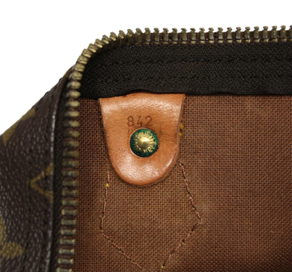 Louis Vuitton Monogram Speedy 35 Bag Brown Size ONE SIZE