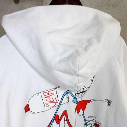 CHROME HEARTS PPO Retro Cycle Matty Boy Hoodie White Size XL