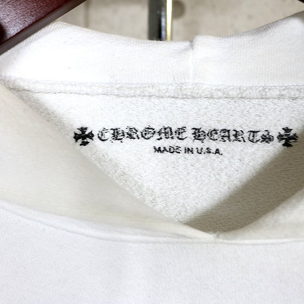 CHROME HEARTS PPO Retro Cycle Matty Boy Hoodie White Size XL