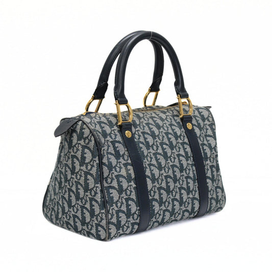 Christian Dior Vintage Trotter Mini Bag Navy Size ONE SIZE