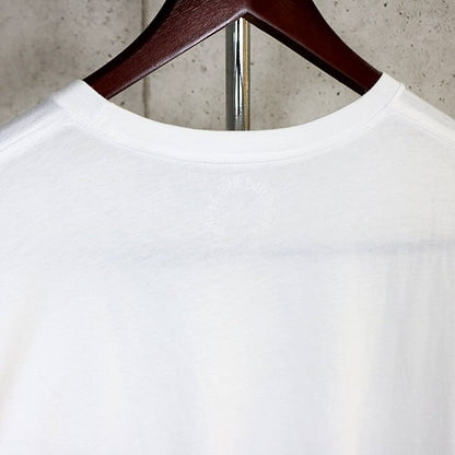CHROME HEARTS Neck Logo Print T-Shirt White Cotton Size XL