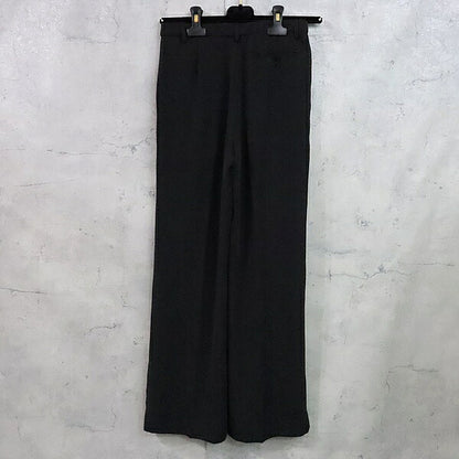 EMPORIO ARMANI Striped Suit Skirt Poly Black Size 36