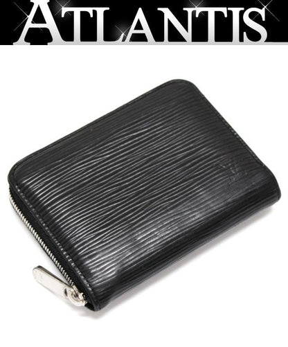 Louis Vuitton Epi Zippy Coin Card Case Noir Size ONE SIZE