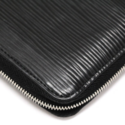 Louis Vuitton Epi Zippy Coin Card Case Noir Size ONE SIZE