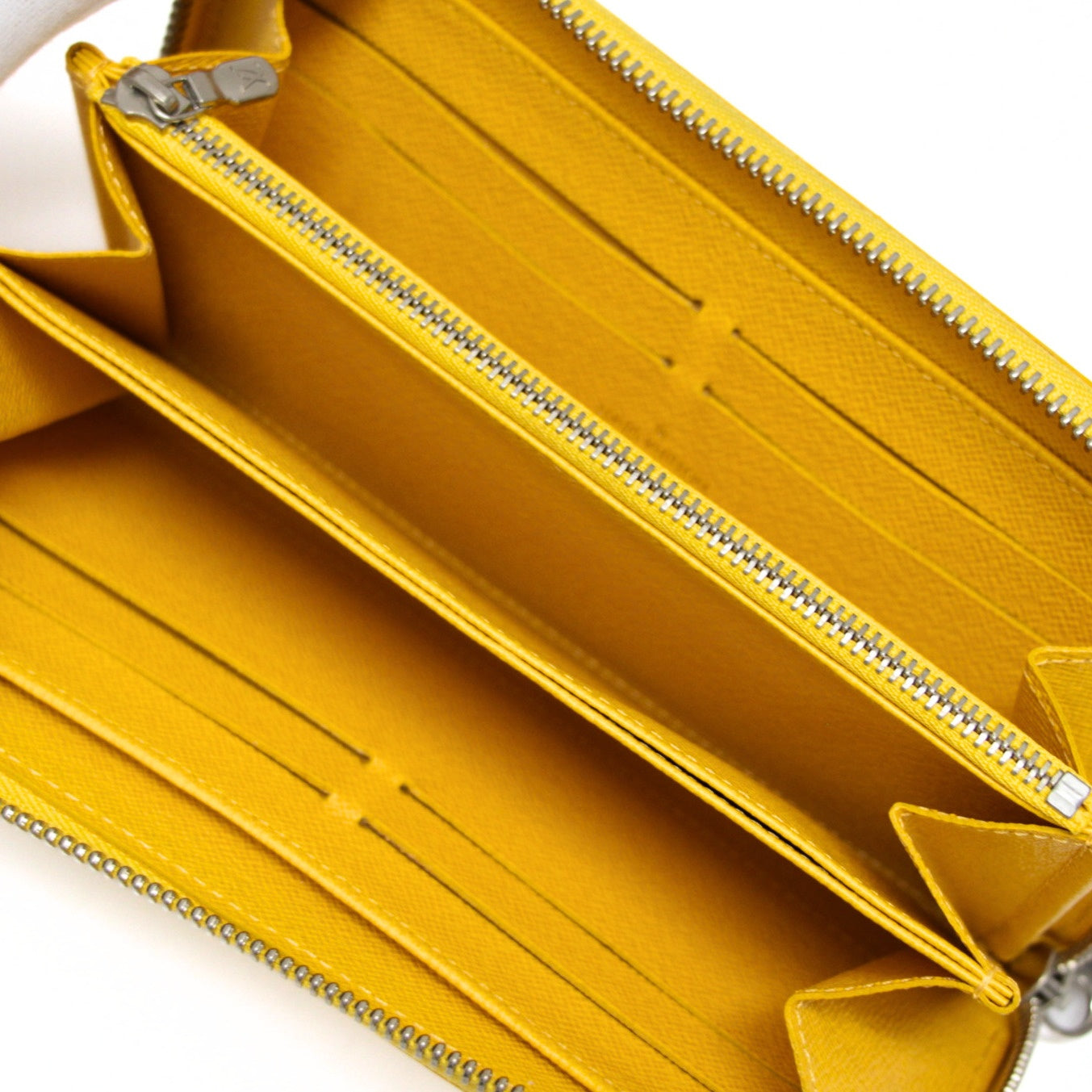 Louis Vuitton Epi Leather Round Wallet Yellow Size ONE SIZE