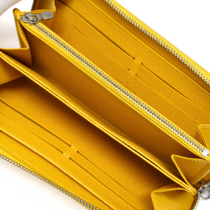 Louis Vuitton Epi Leather Round Wallet Yellow Size ONE SIZE