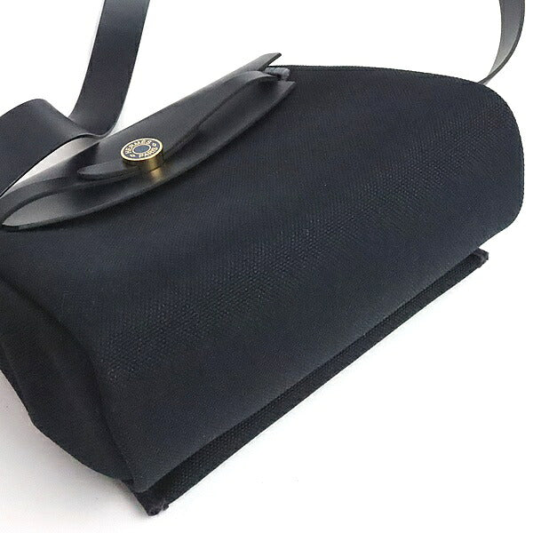 HERMES Herbag Zip Mini 20 Toile H Shoulder Bag Size ONE SIZE