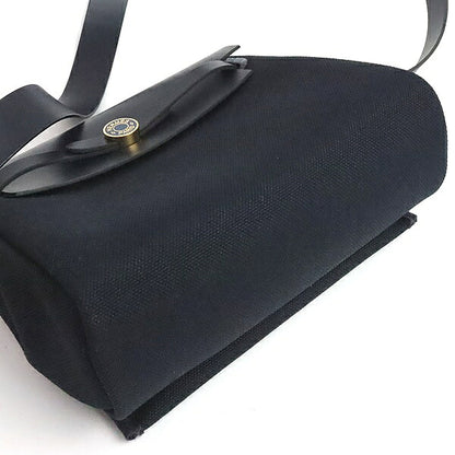 HERMES Herbag Zip Mini 20 Toile H Shoulder Bag Size ONE SIZE