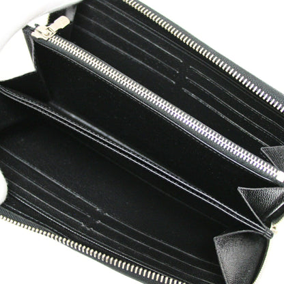 Louis Vuitton Epi Leather Round Wallet Black Size ONE SIZE