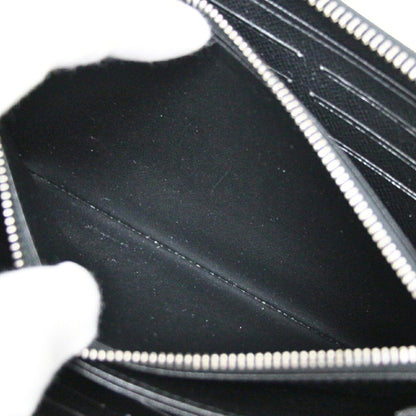 Louis Vuitton Epi Leather Round Wallet Black Size ONE SIZE