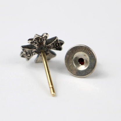 CHROME HEARTS CH Plus Stud Silver Earring Size ONE SIZE