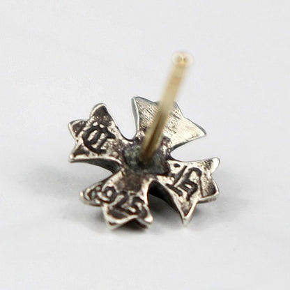 CHROME HEARTS CH Plus Stud Silver Earring Size ONE SIZE