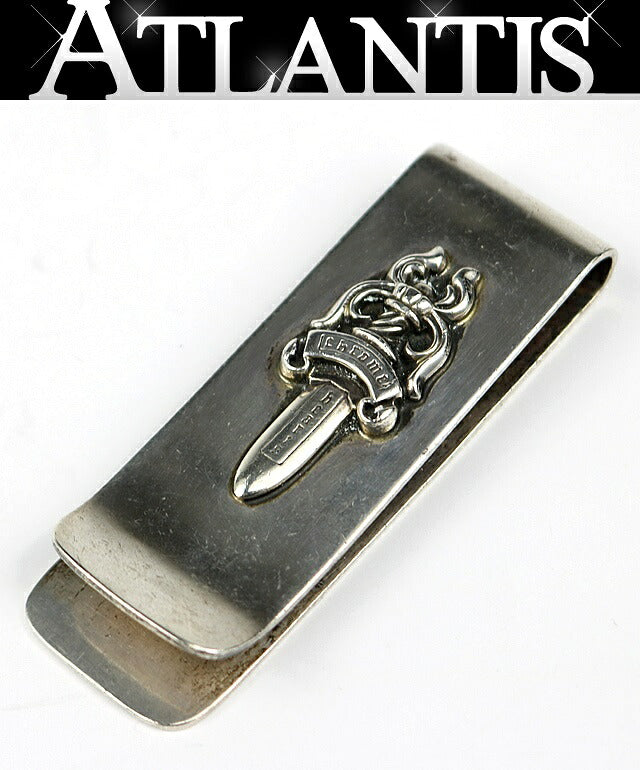 CHROME HEARTS Dagger Silver Money Clip